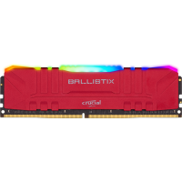 MEMORIA RAM CRUCIAL BALLISTIX 16GB 3200MHz DDR4 RED RGB