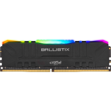 MEMORIA RAM CRUCIAL BALLISTIX 8GB 3200MHz DDR4 BLACK RGB 